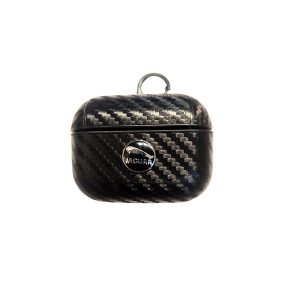 Case Cover For Airpods Pro Fits only Pro Gen Carbon Design for Jaguar - Picture 1 of 3